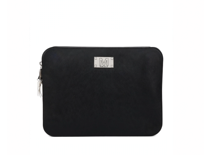 Marc Ellis  Flat Flowe M Nero con Placca Argento