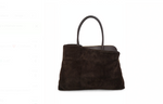 Marc Ellis Borsa a Mano/Tracolla  Wavy L CM Chocolate/Gold