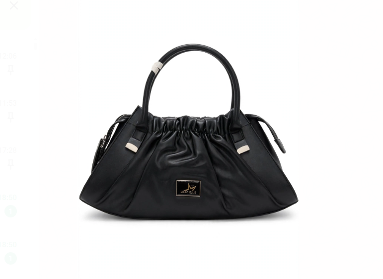 Marc Ellis Borsa a Mano/Tracolla  Joys M Star Black/Silver