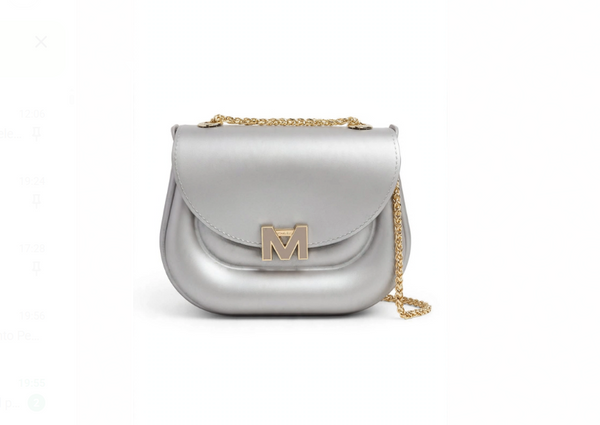 Marc Ellis Borsa a Mano Flat Jelly Dark Taupe/Light Gold
