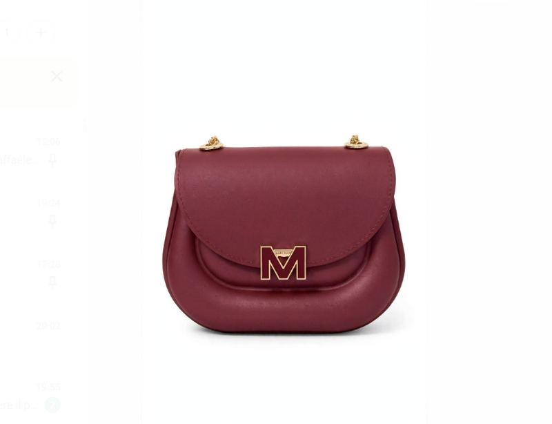 Marc Ellis Borsa a Mano Flat Jelly Burgundy
