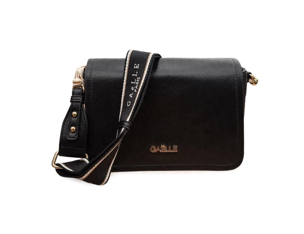 Gaelle Regular Shoulder Strap Banda Logo Nera GAACW03268