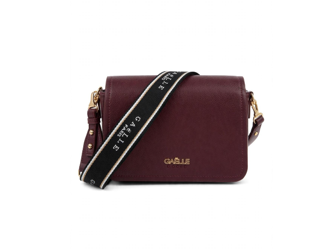 Gaelle Regular Shoulder Strap Banda Logo Vino GAACW03268