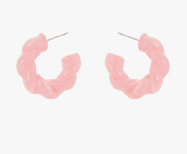 Sodini Orecchini 832394X cerchietto torchon Belle Epoque - Rosa