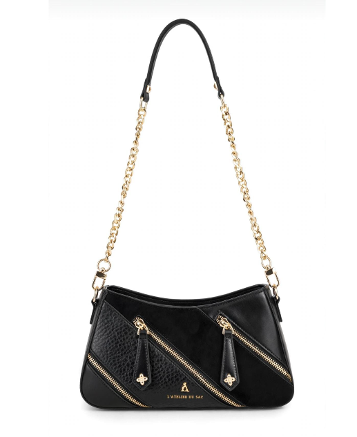 L'Atelier Du Sac Borsa  a Spalla  Nera 20636