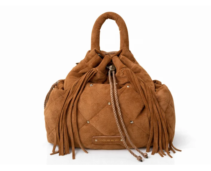 L'Atelier Du Sac Zaino Camel 19932
