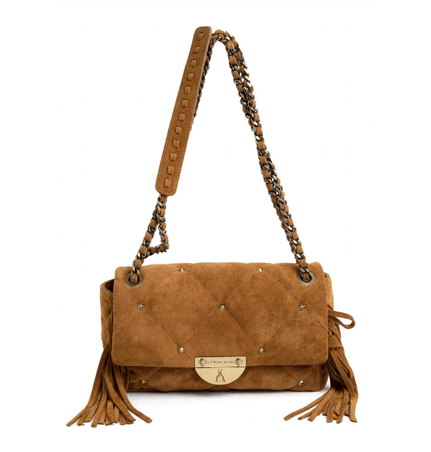 L'Atelier Du Sac Borsa a Spalla/Tracolla 19928 Camel