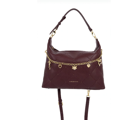 L'Atelier Du Sac Borsa a Spalla/Tracolla Bordeaux  20613