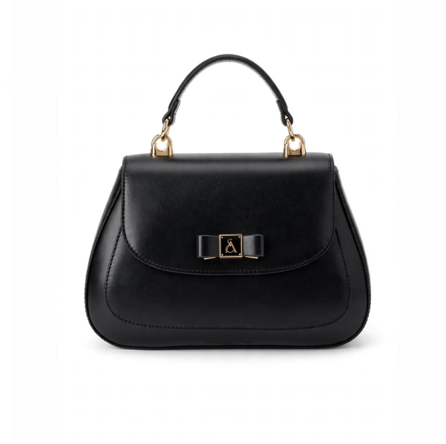 L'Atelier Du Sac Borsa a Mano/Tracolla Nera e Oro 20600