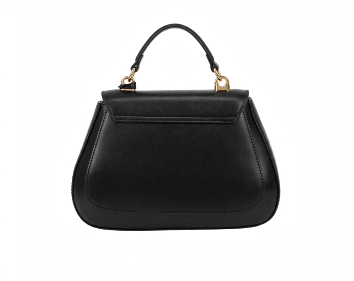 L'Atelier Du Sac Borsa a Mano/Tracolla Nera e Oro 20600