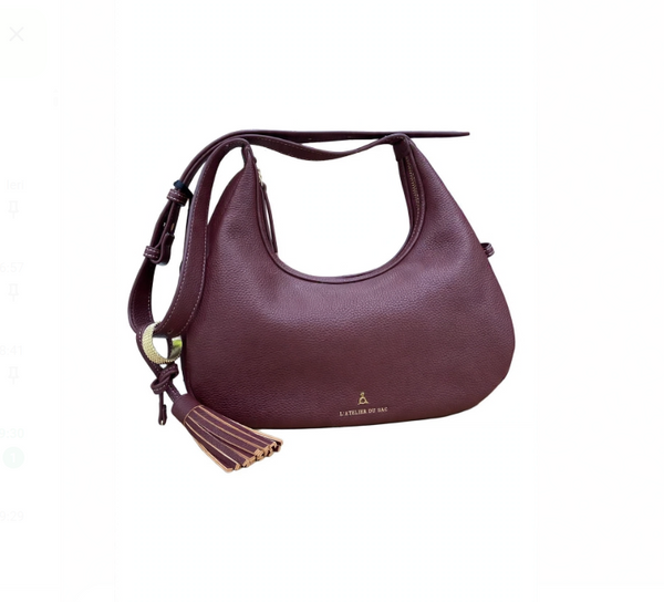 PashBag Borsa a Spalla Bordeaux 20507