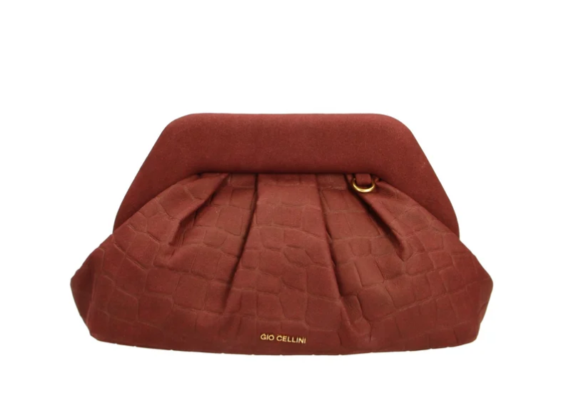Gio Cellini Borsa A Spalla/Tracolla Bordeaux  HH100