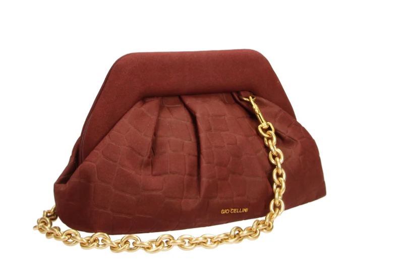 Gio Cellini Borsa A Spalla/Tracolla Bordeaux  HH100