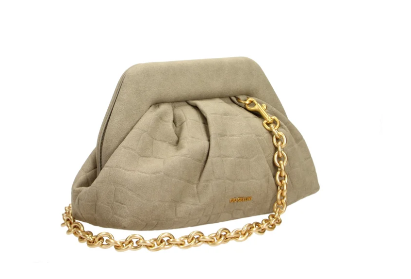 Gio Cellini Borsa A Spalla/Tracolla Grigio  HH100