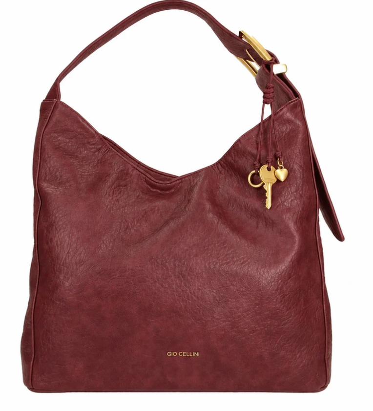 Gio Cellini Borsa a Spalla Bordeaux YY042