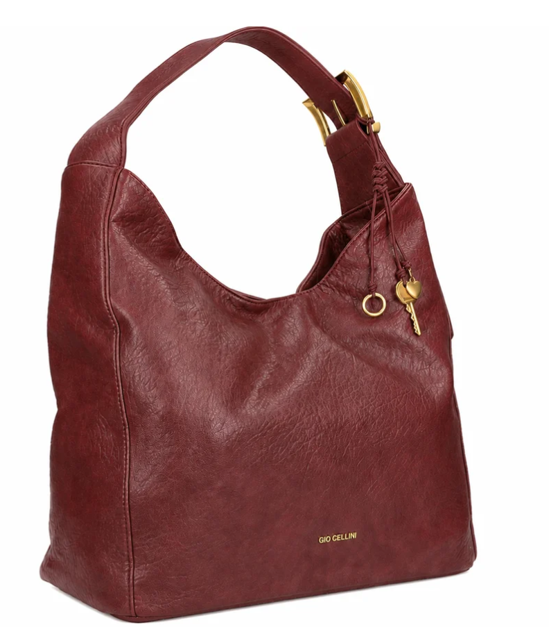 Gio Cellini Borsa a Spalla Bordeaux YY042
