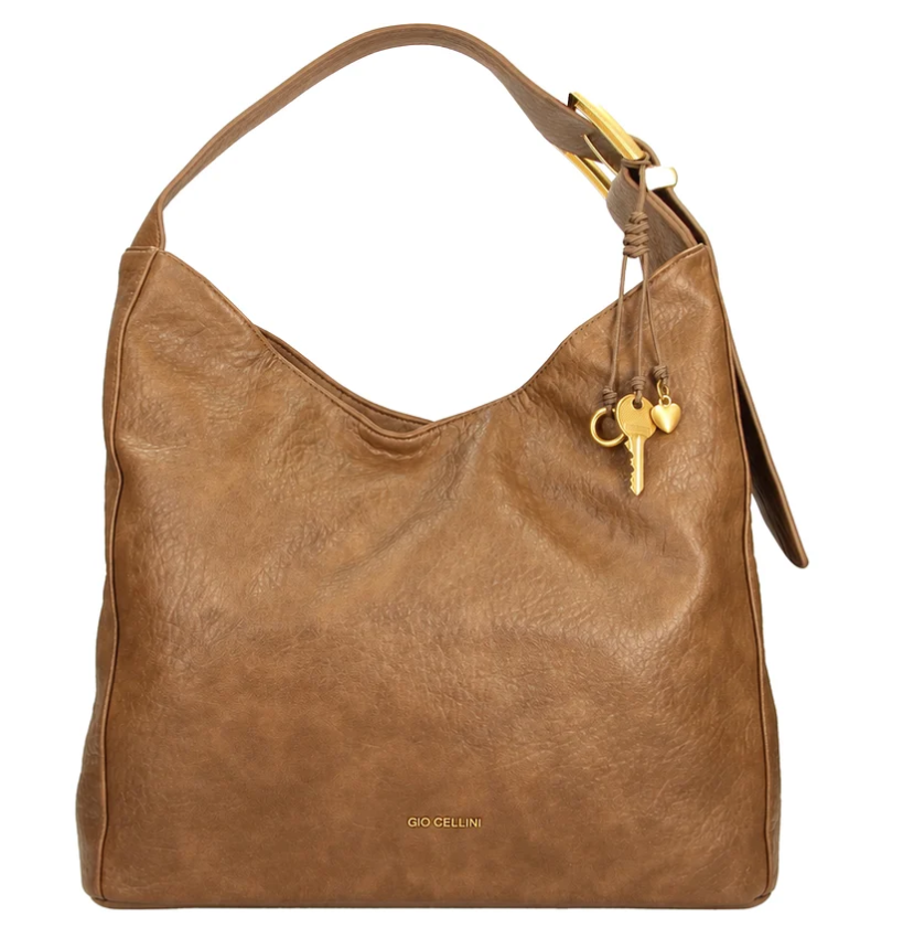 Gio Cellini Borsa a Spalla Camel YY042