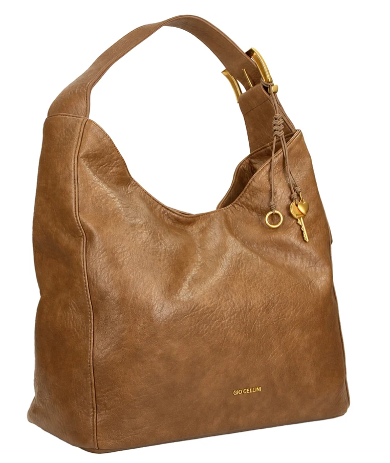 Gio Cellini Borsa a Spalla Camel YY042
