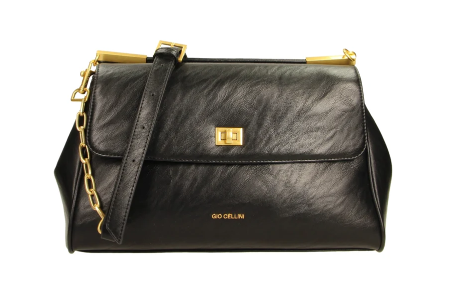 Gio Cellini Borsa A Spalla/Tracolla Nera CC079