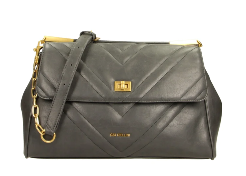 Gio Cellini Borsa A Spalla/Tracolla Grigia  CC079