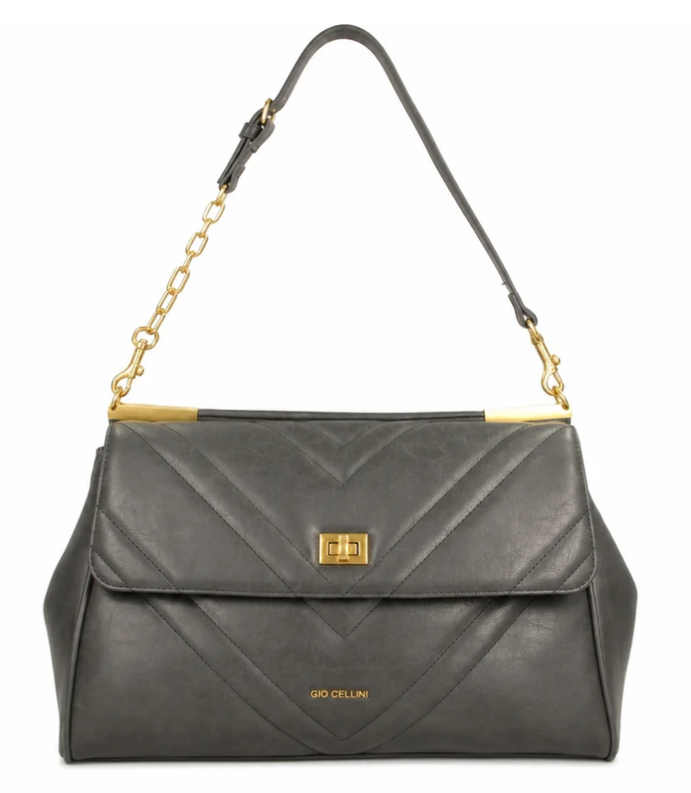 Gio Cellini Borsa A Spalla/Tracolla Grigia  CC079