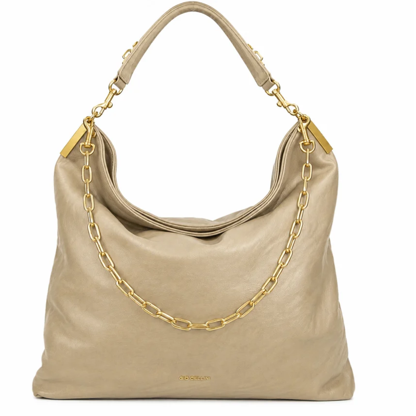 Gio Cellini Borsa a Spalla/Tracolla  CC078 Tortora