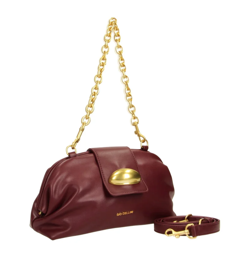 Gio Cellini Borsa a Spalla/Tracolla Bordeaux BB085