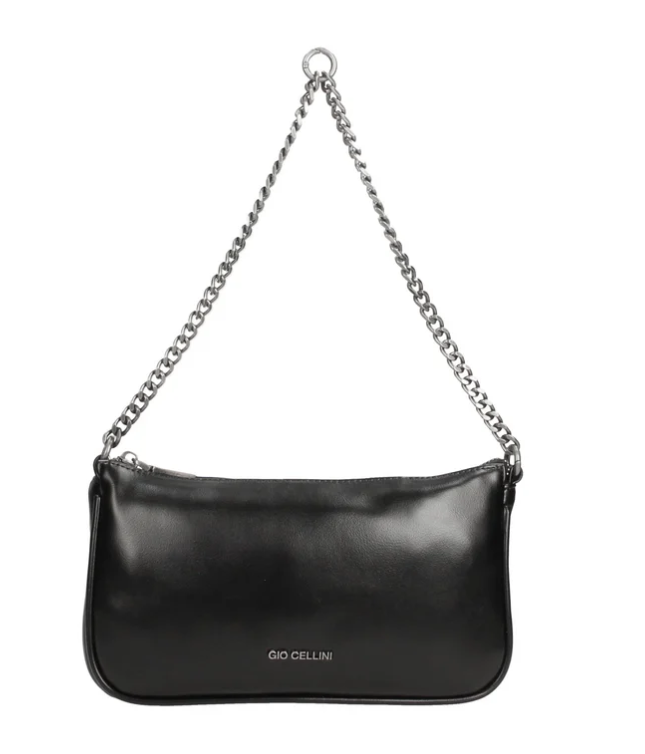 Gio Cellini Borsa a Spalla/Tracolla FF091 Nera