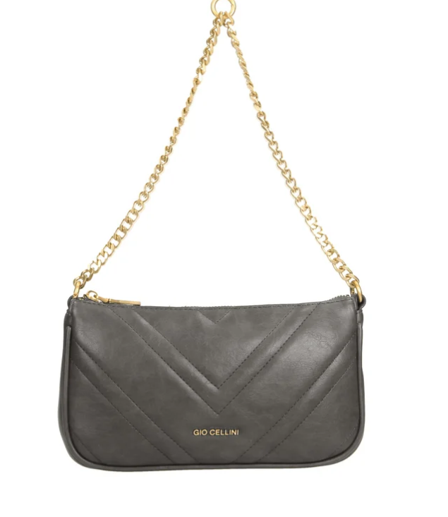 Gio Cellini Borsa a Spalla/Tracolla Grigio CC081