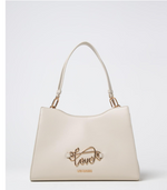 Love Moschino Borsa a Spalla Avorio