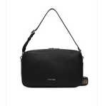 Calvin Klein Borsa A Tracolla Webbing 2X STRAP LG CAMERA BAG Black LV04F3642G UB1