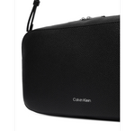 Calvin Klein Borsa A Tracolla Webbing 2X STRAP LG CAMERA BAG Black LV04F3642G UB1