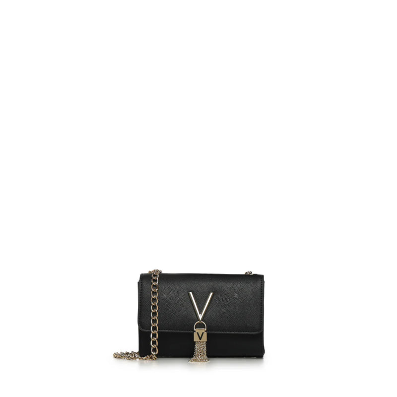Valentino Borsa a Tracolla Divina Nero/Gold