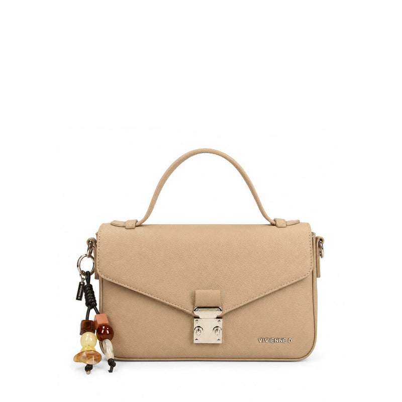 Vivienne D Borsa a Mano/Tracolla Charlie Essential Beige