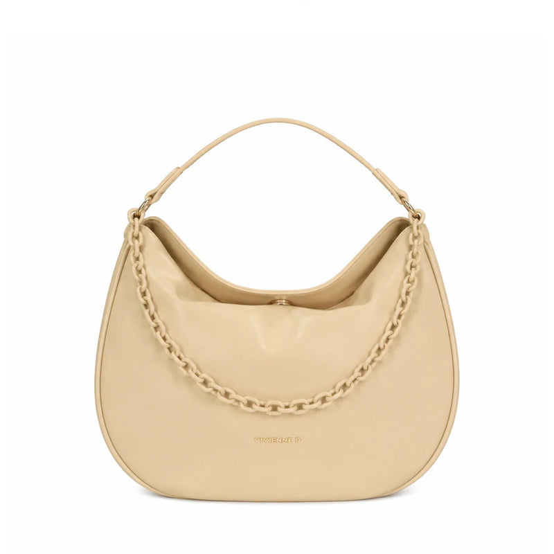 Vivienne D Borsa A Mano/Spalla Wendy Pop Beige