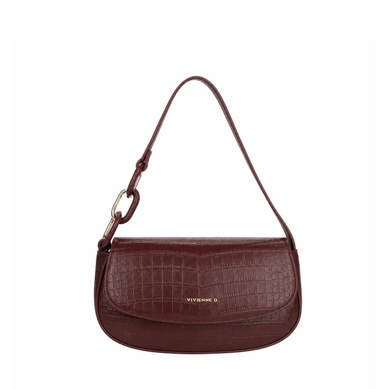 Vivienne D Mini Bag Ellie Ring Bordeaux