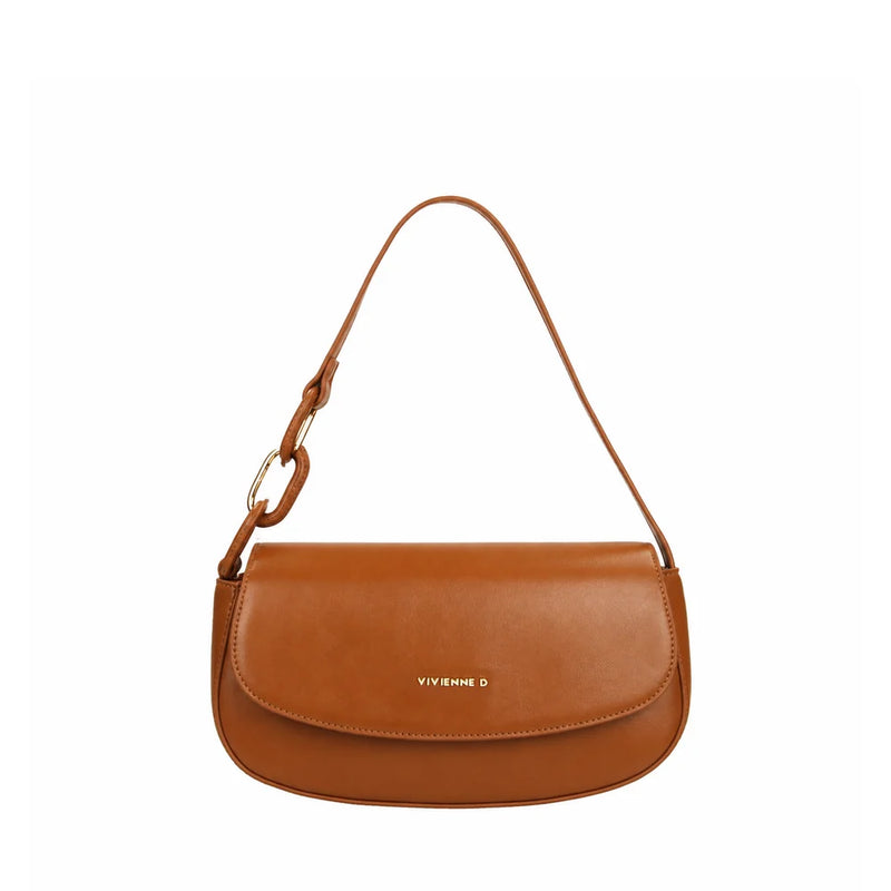 Vivienne D Mini Bag Ellie Ring Camel