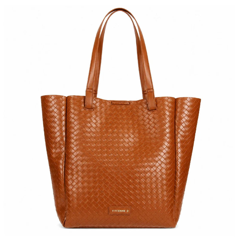 Vivienne D Shopper Dafne Twist Cuoio