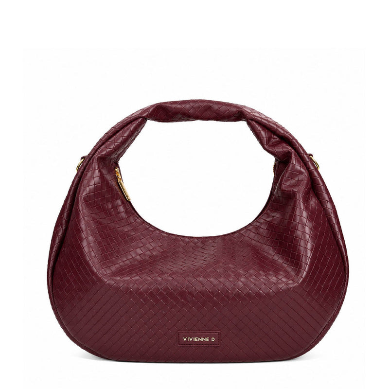 Vivienne D Borsa Julia Twist Bordeaux