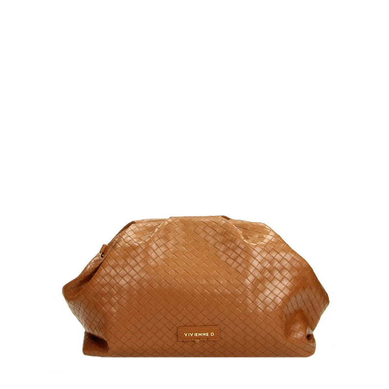 Vivienne D Maxi Pochette Zoe Twist Cuoio