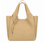 Vivienne D Shopper Cassie Wood Beige
