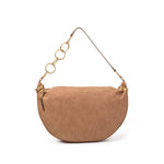 Gio Cellini Borsa a Spalla Scamosciata Beige