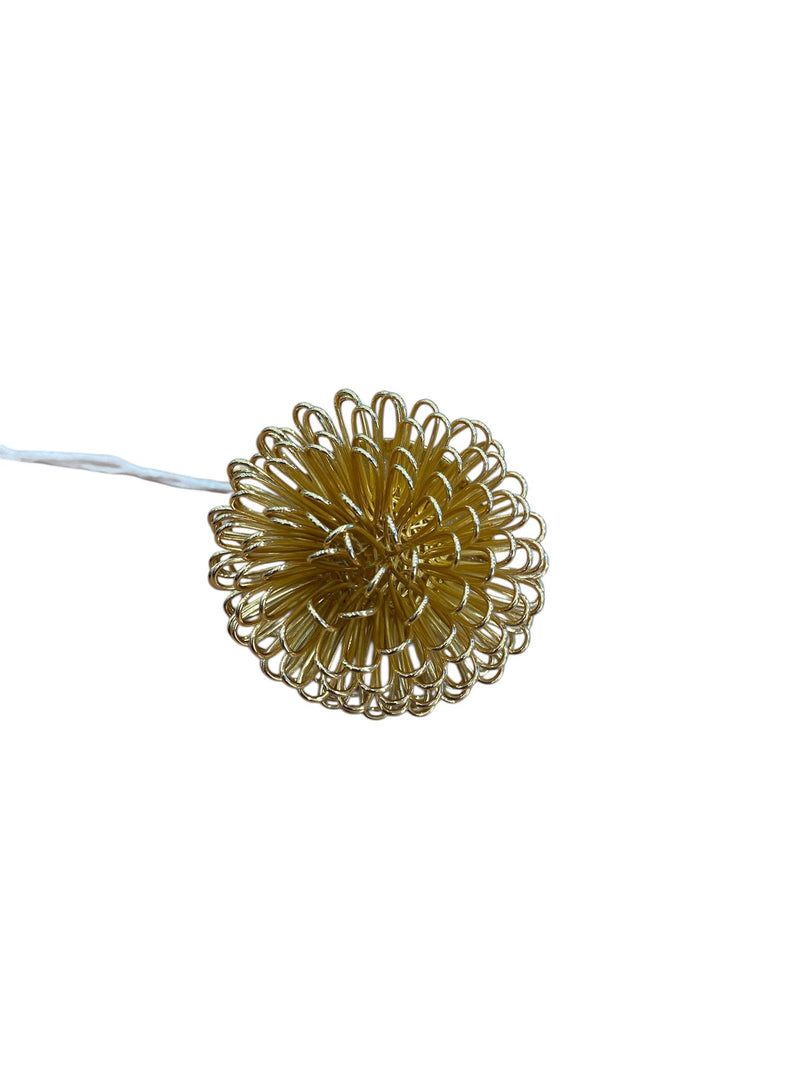 Mya anello oro fiore