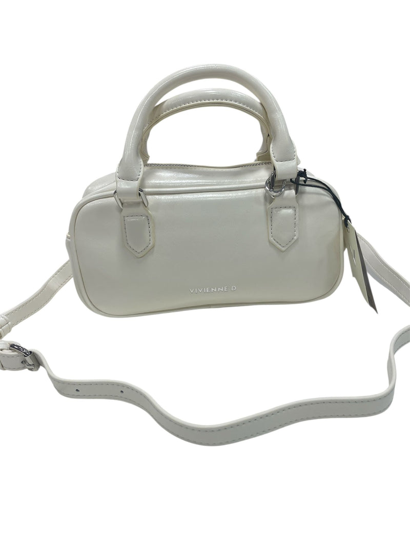 Vivienne D Mini Bauletto Bianco