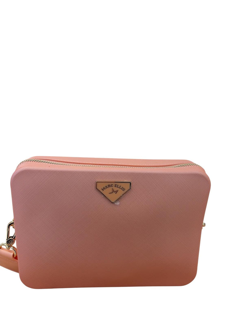 Marc Ellis Borsa a Tracolla Flat flowe Coral Sand/Light Gold