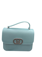 Marc ellis Borsa a Mano Flat Ear Angel Blue/Acciaio