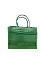 Marc Ellis Borsa a Mano Flat Sponge M Vibrant Green/ Silver
