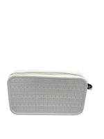 Marc ellis Borsa a Mano Flap Snap Grip White/ Light Gold