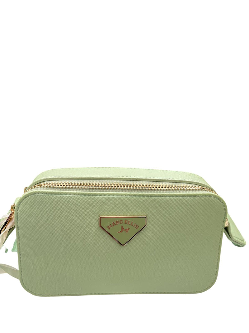 Marc Ellis Borsa a Tracolla Flat Marc Soft Green/Light Gold