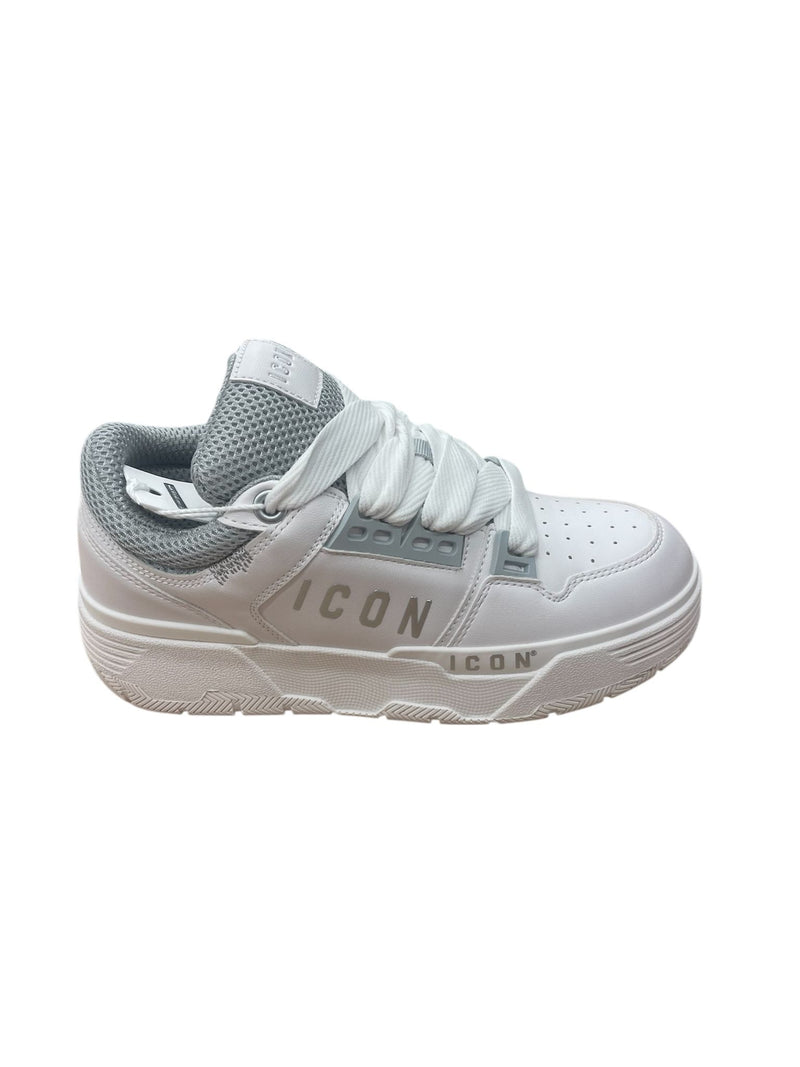 Icon Scarpe Bianche/Argento